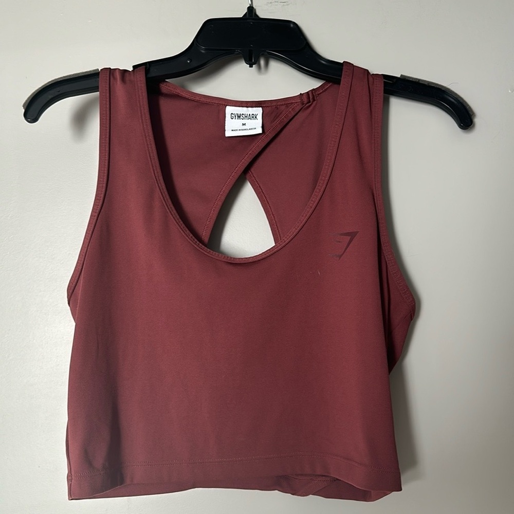 Gymshark cropped tank top